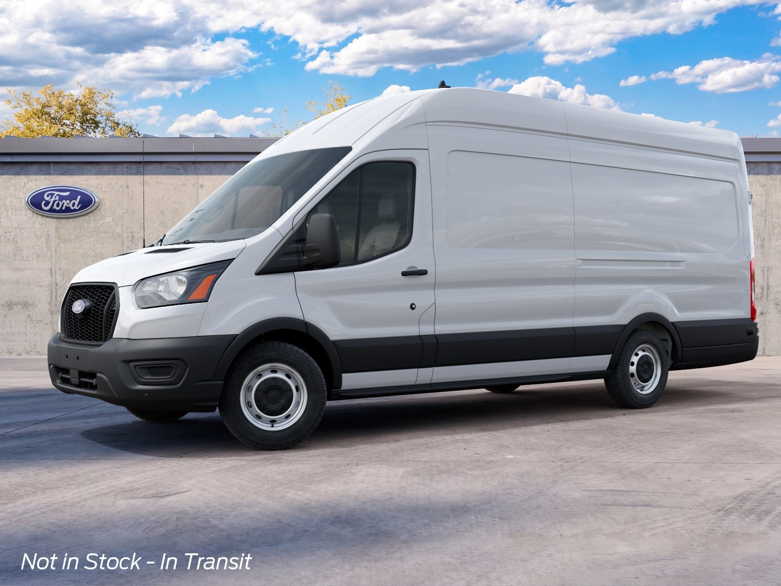Photo view of 2027 Ford Transit Cargo Van in White
