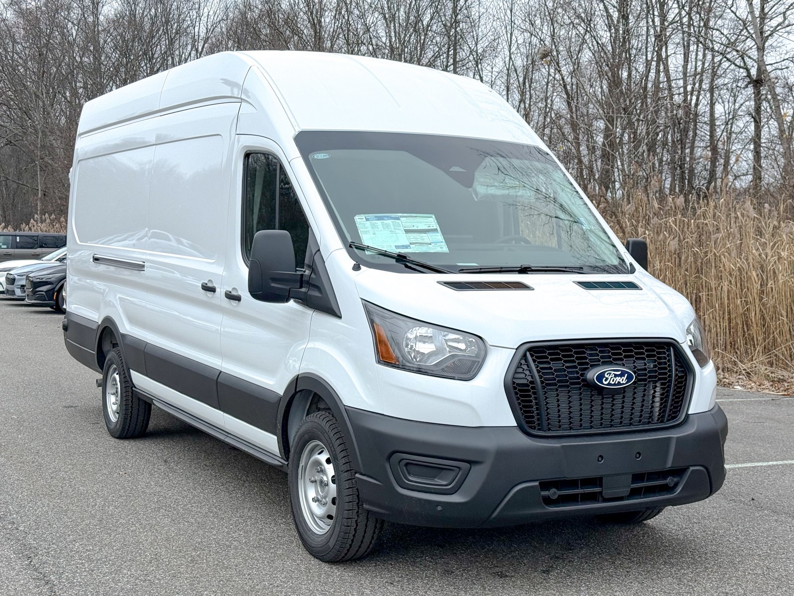 Photo view of 2026 Ford Transit Cargo Van in White
