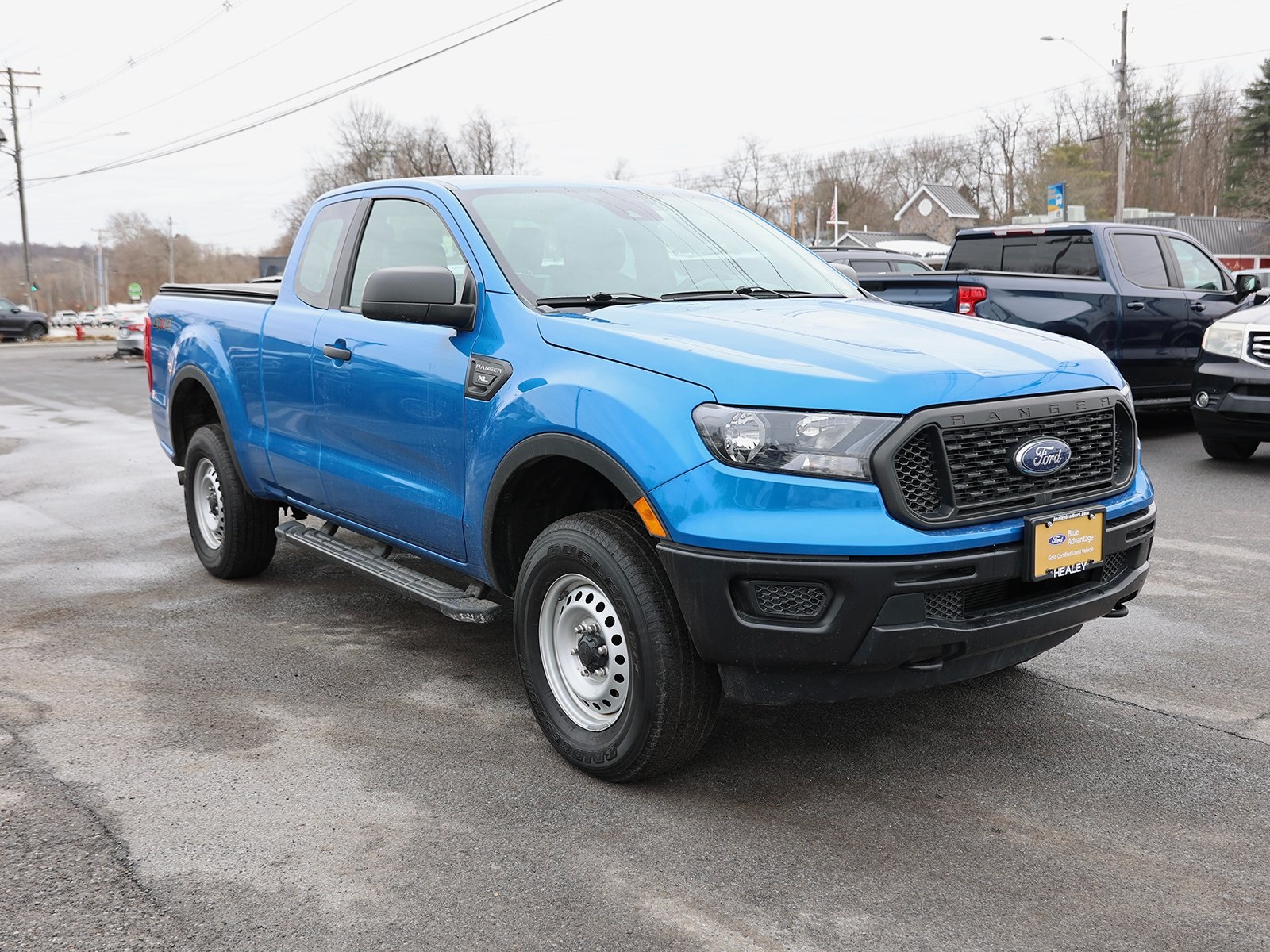 Photo view of 2021 Ford Ranger in Blue