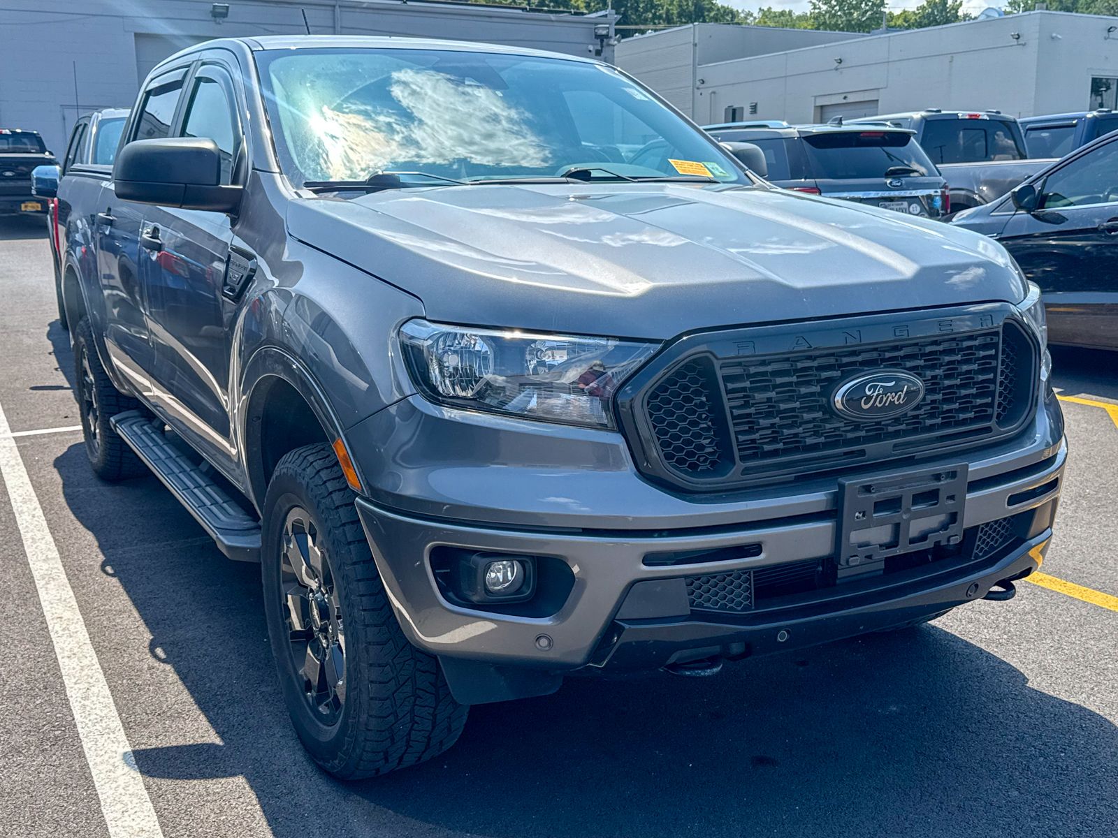 Photo view of 2021 Ford Ranger in Gray