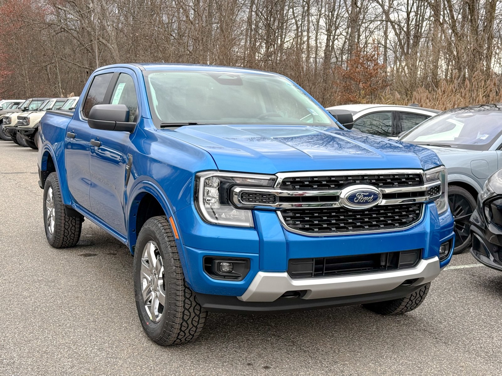 Photo view of 2025 Ford Ranger in Blue
