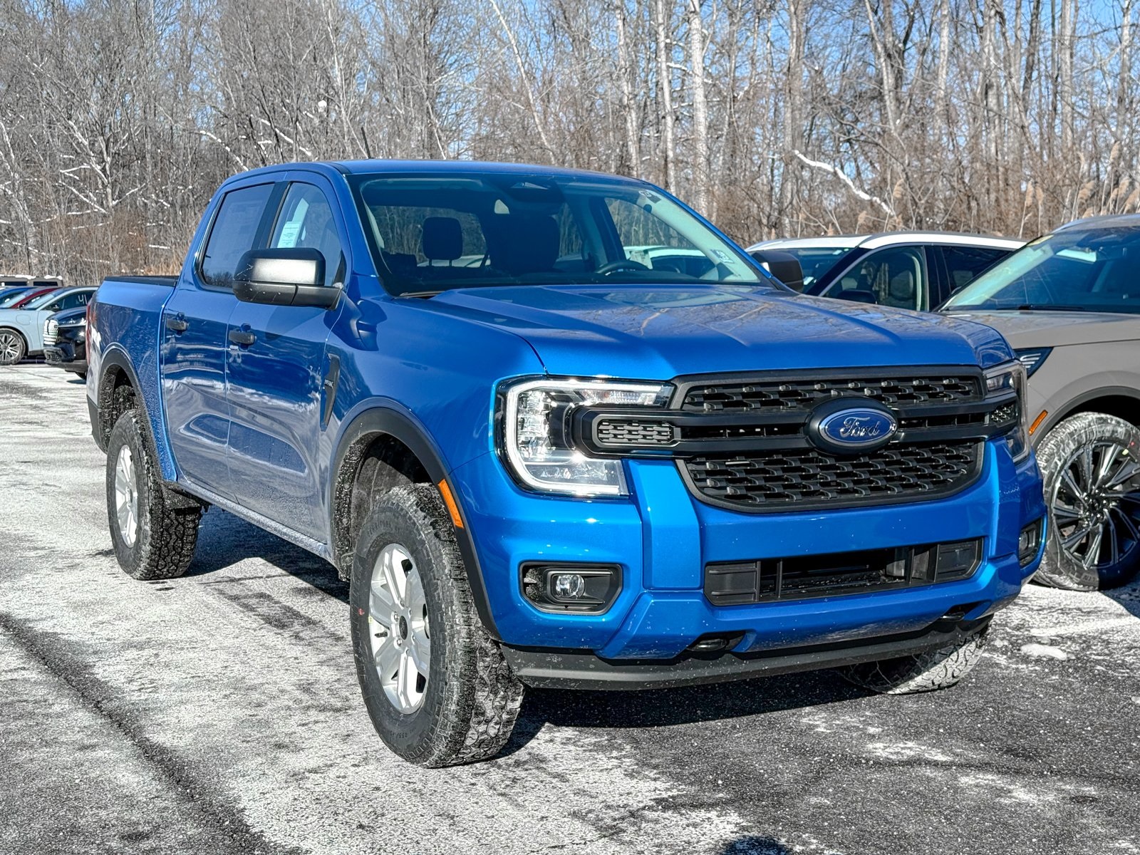 Photo view of 2025 Ford Ranger in Blue