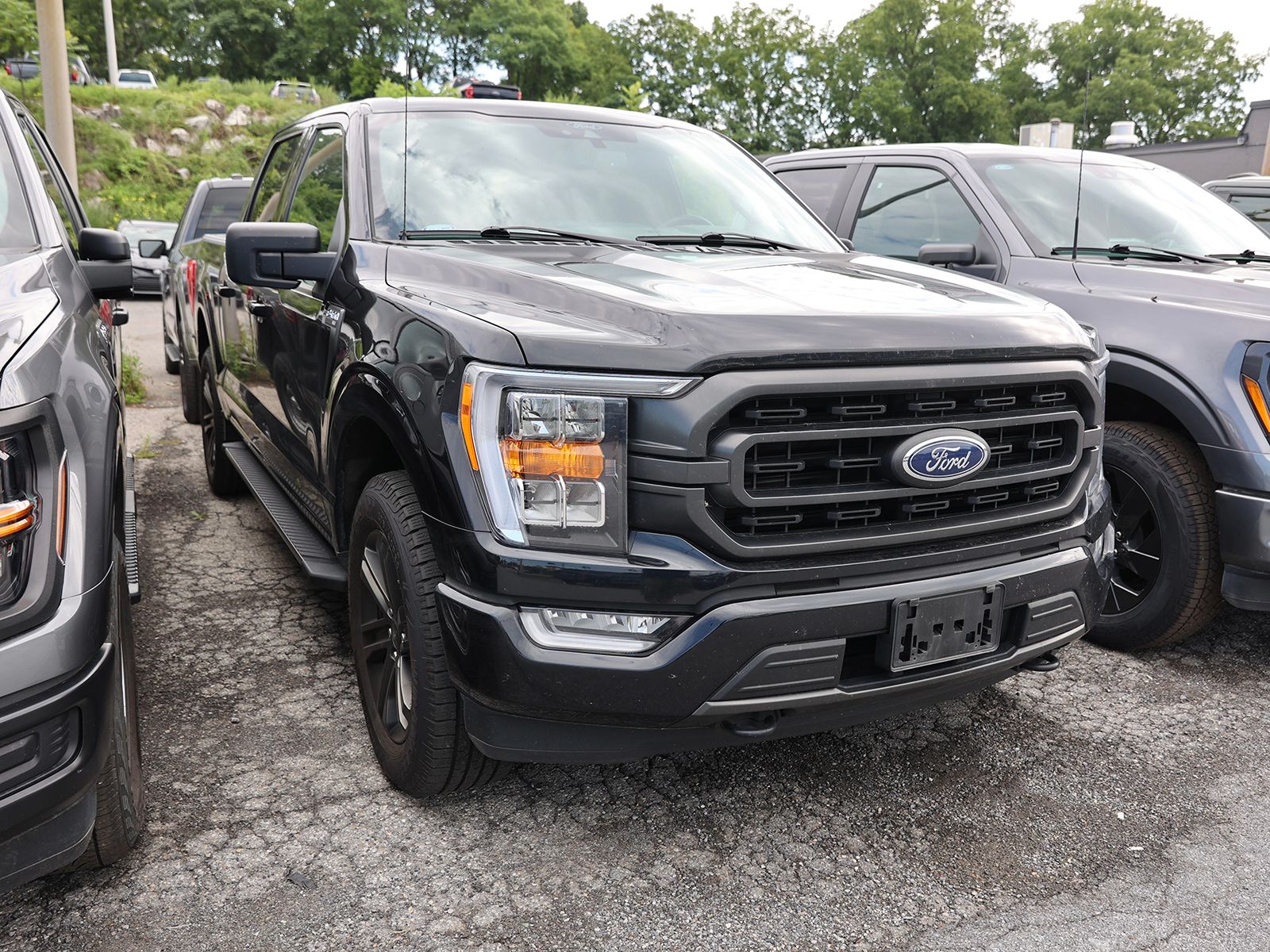Photo view of 2021 Ford F-150 in Black