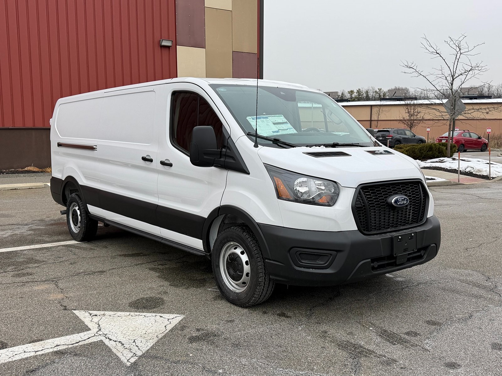Photo view of 2025 Ford Transit Cargo Van in White