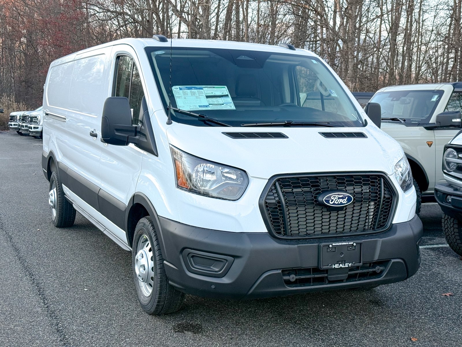 Photo view of 2026 Ford Transit Cargo Van in White