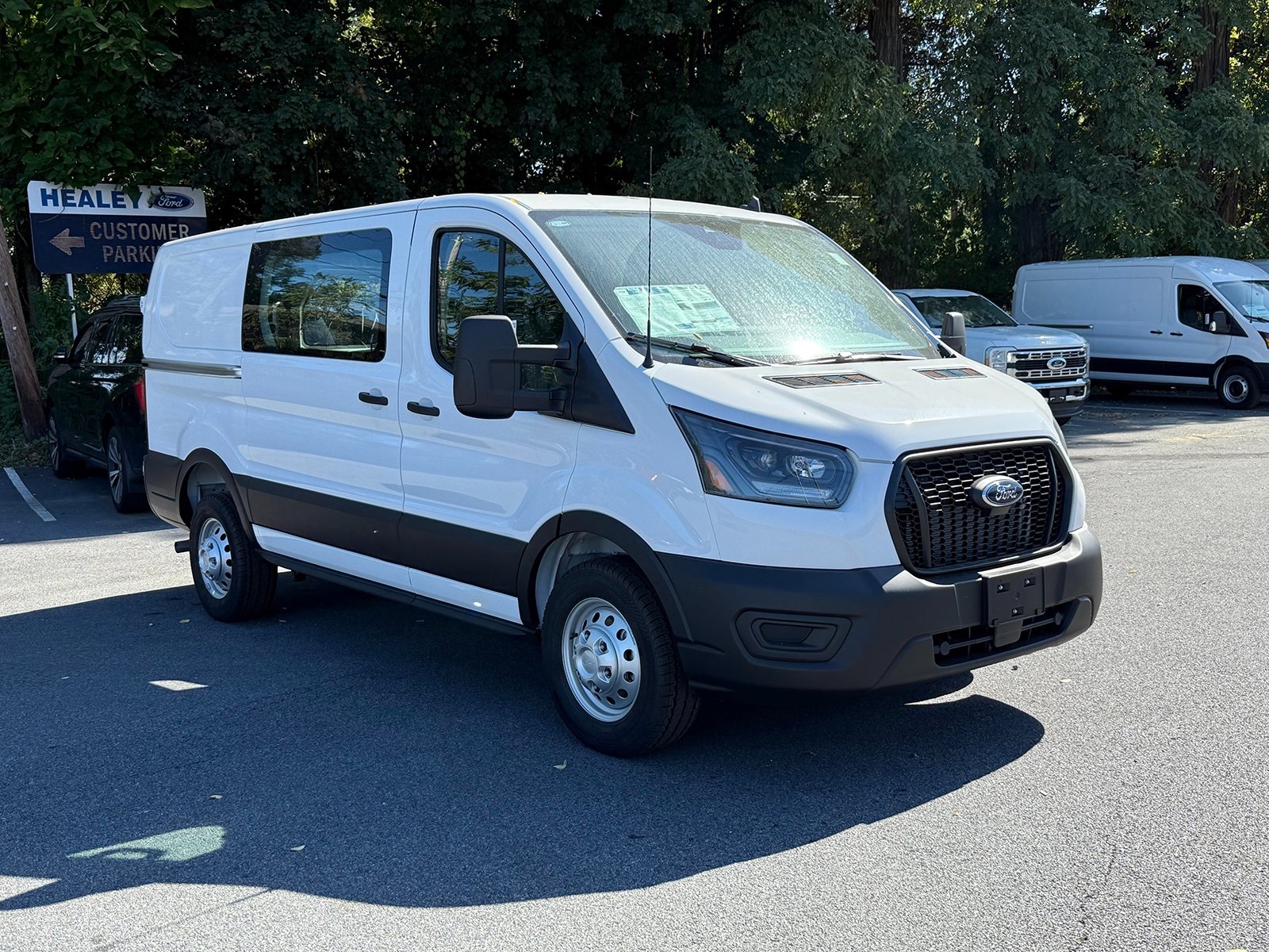 Photo view of 2025 Ford Transit Cargo Van in White