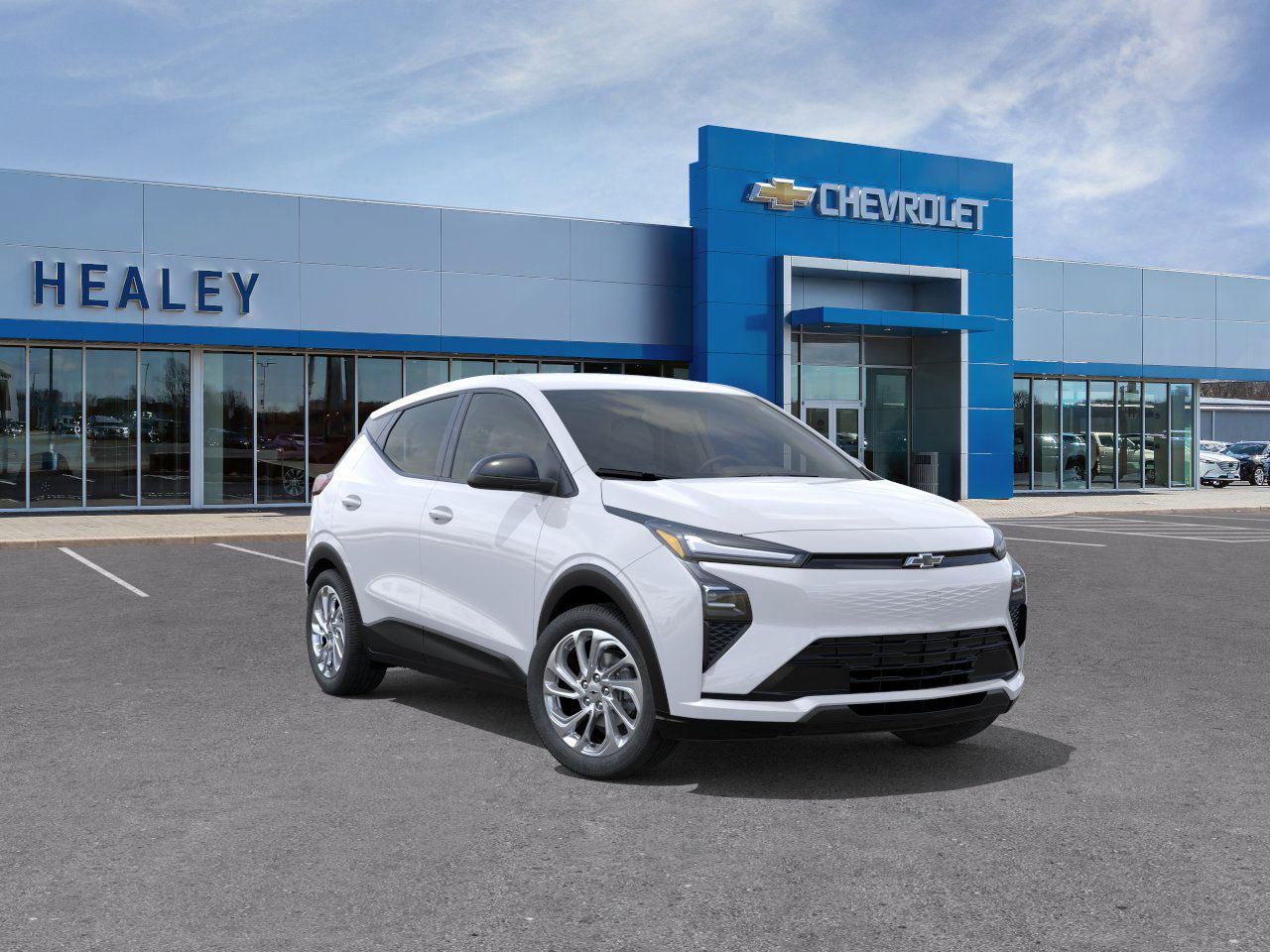 Photo view of 2027 Chevrolet Bolt in White