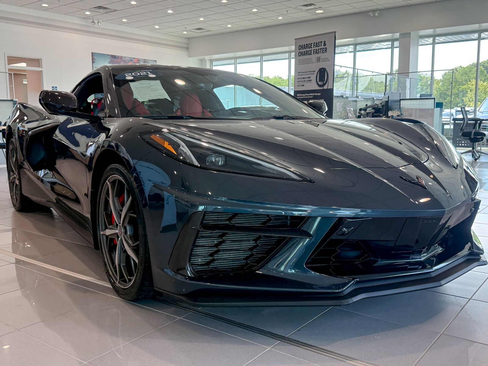 Photo view of 2021 Chevrolet Corvette in Gray