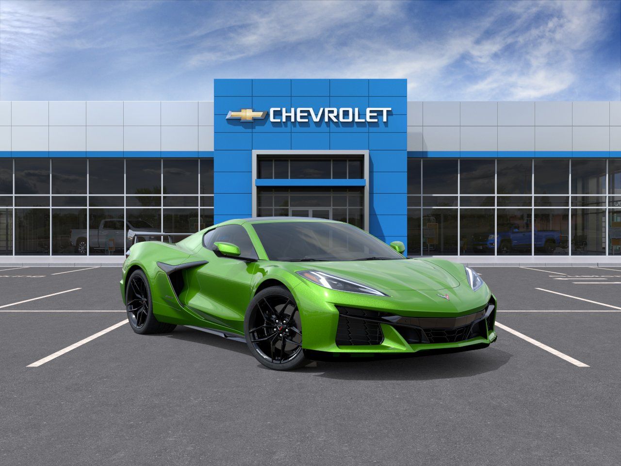 Photo view of 2026 Chevrolet Corvette Z06 in Green