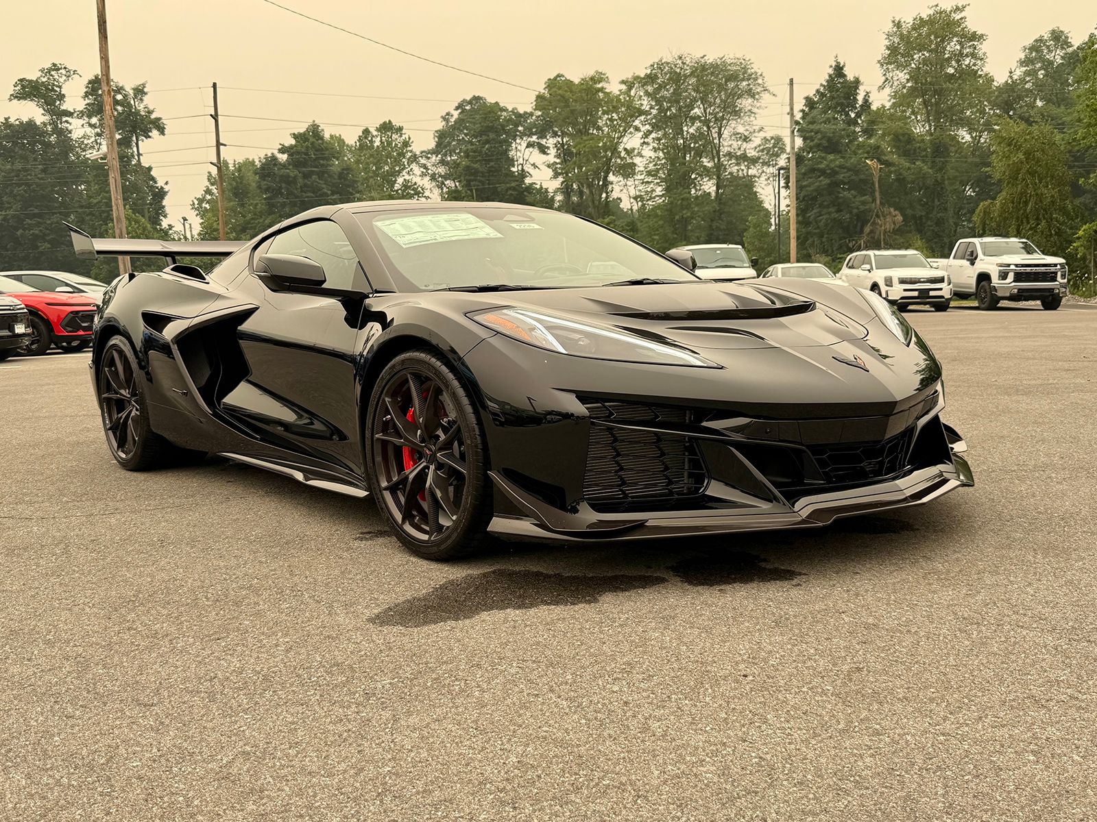 Photo view of 2027 Chevrolet Corvette ZR1 in Black