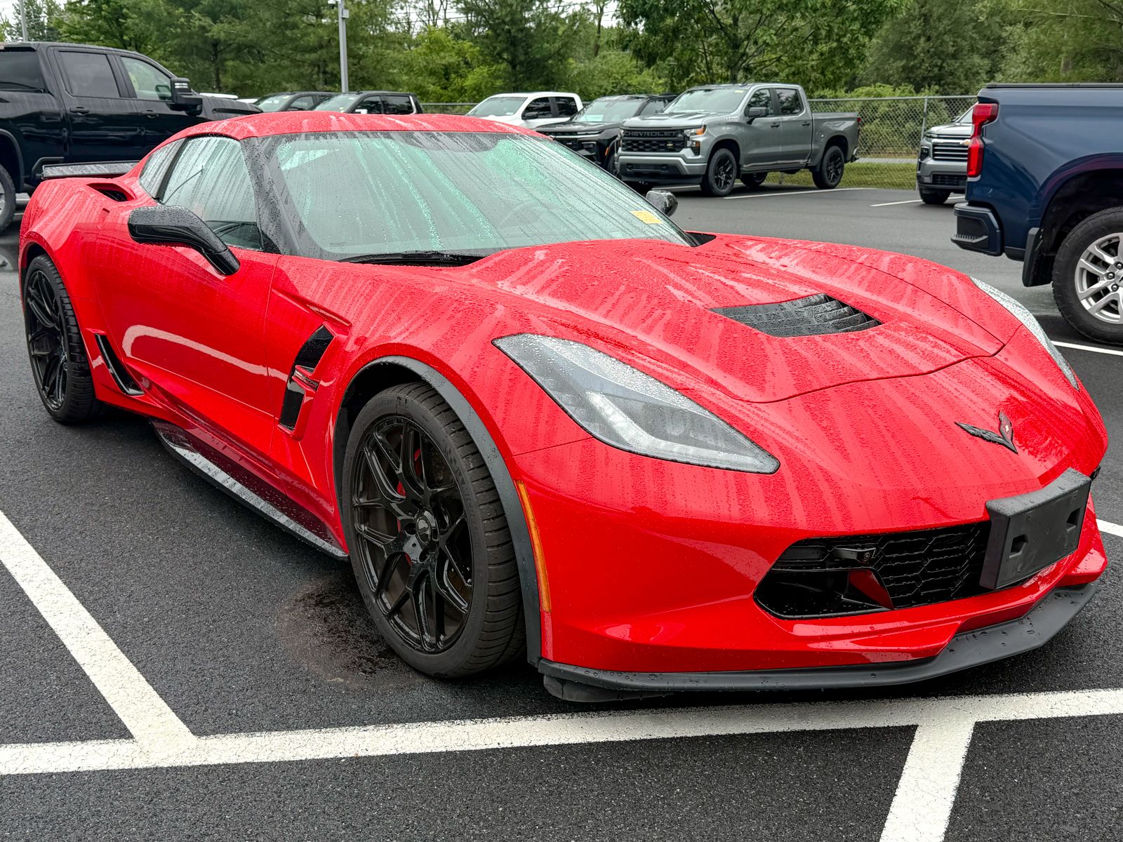 Photo view of 2017 Chevrolet Corvette in Red