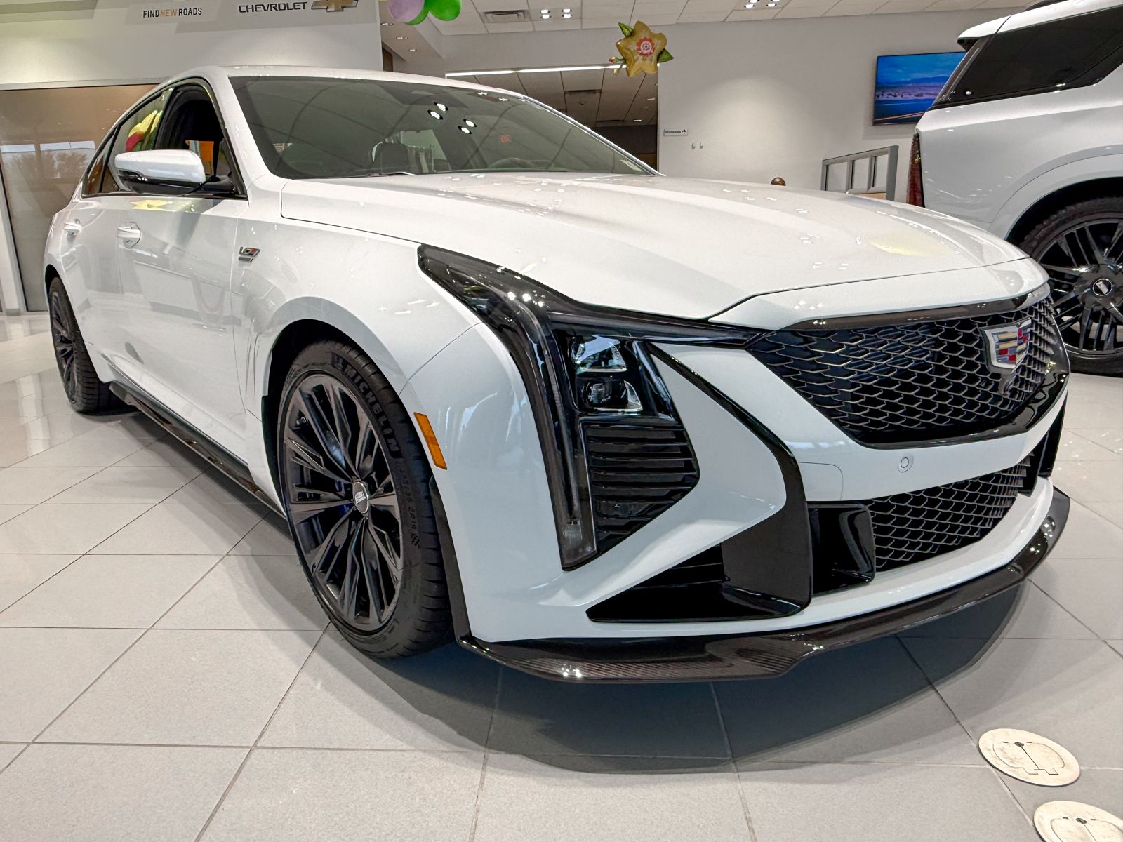 Photo view of 2026 Cadillac CT5-V in White