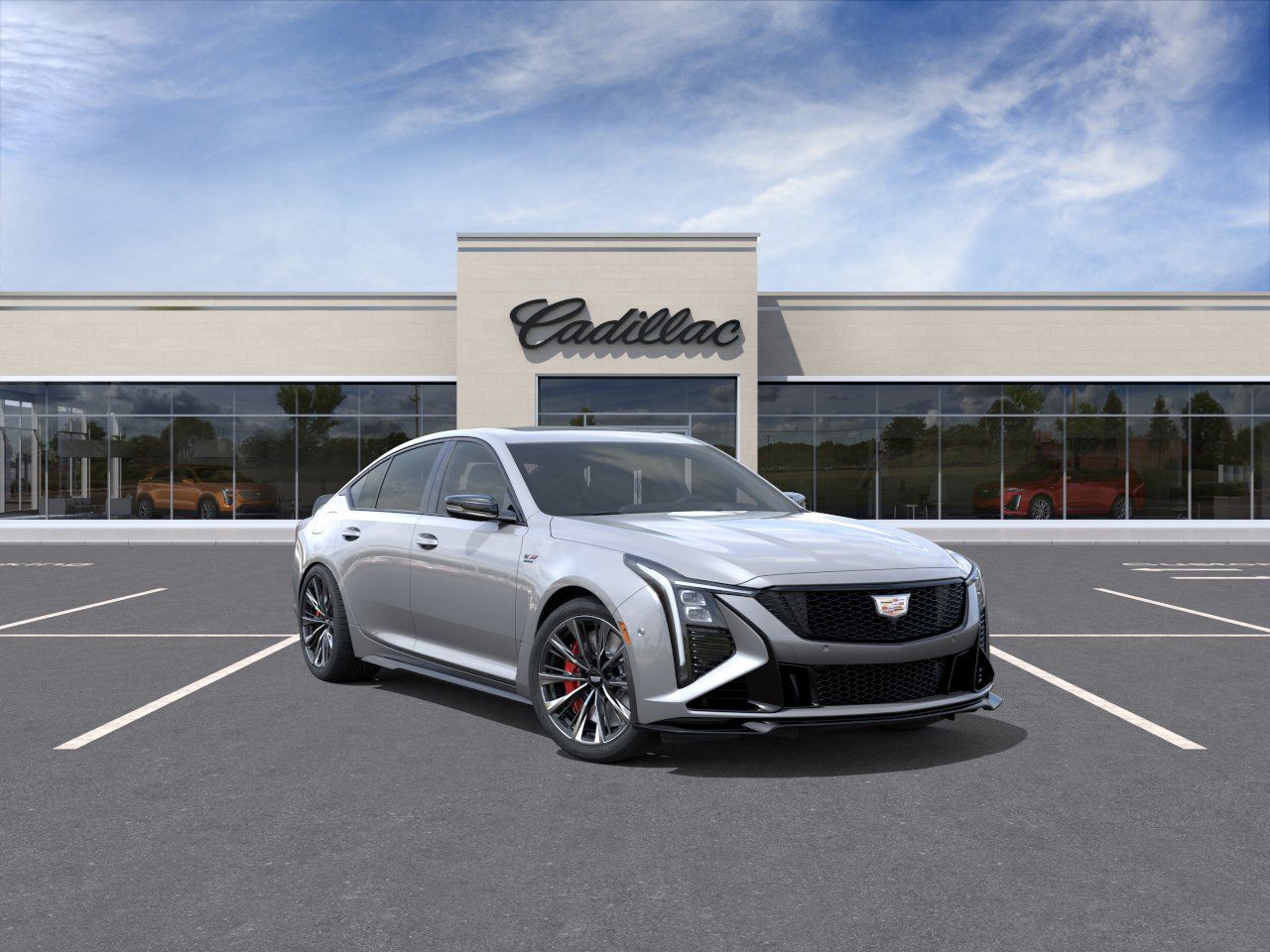 Photo view of 2026 Cadillac CT5-V in Gray