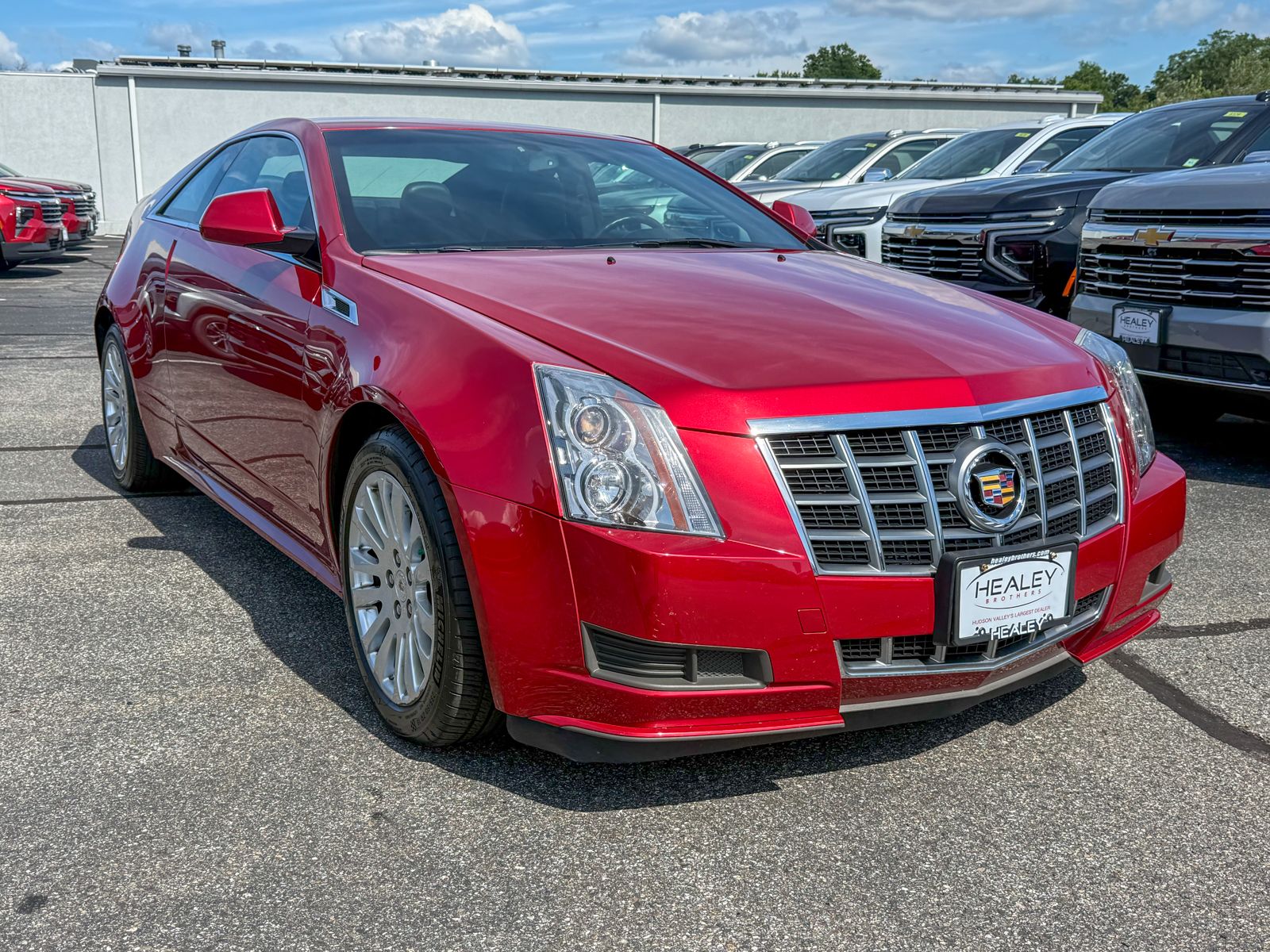 Photo view of 2012 Cadillac CTS Coupe in Red