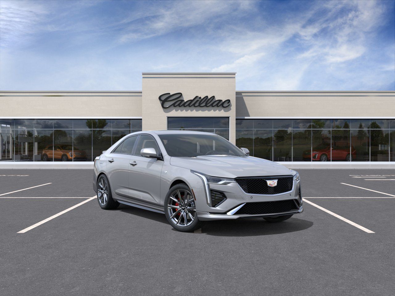 Photo view of 2025 Cadillac CT4 in Silver