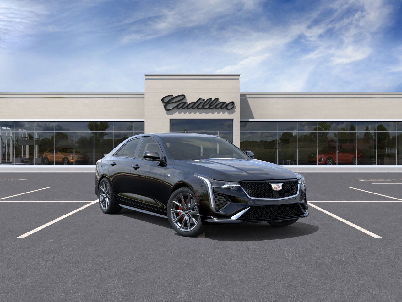 Photo view of 2025 Cadillac CT4 in Black
