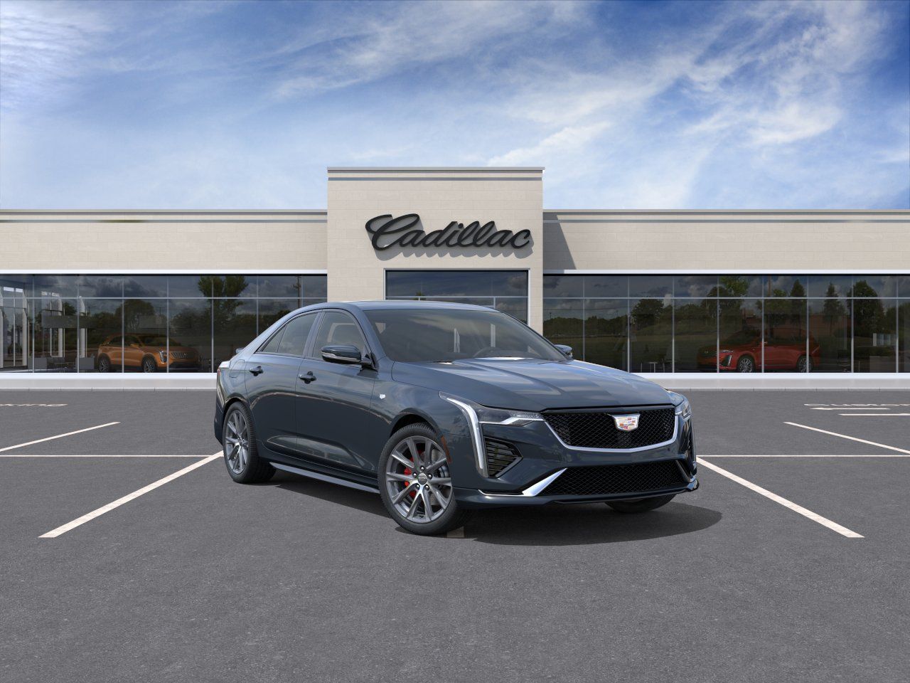 Photo view of 2025 Cadillac CT4 in Blue