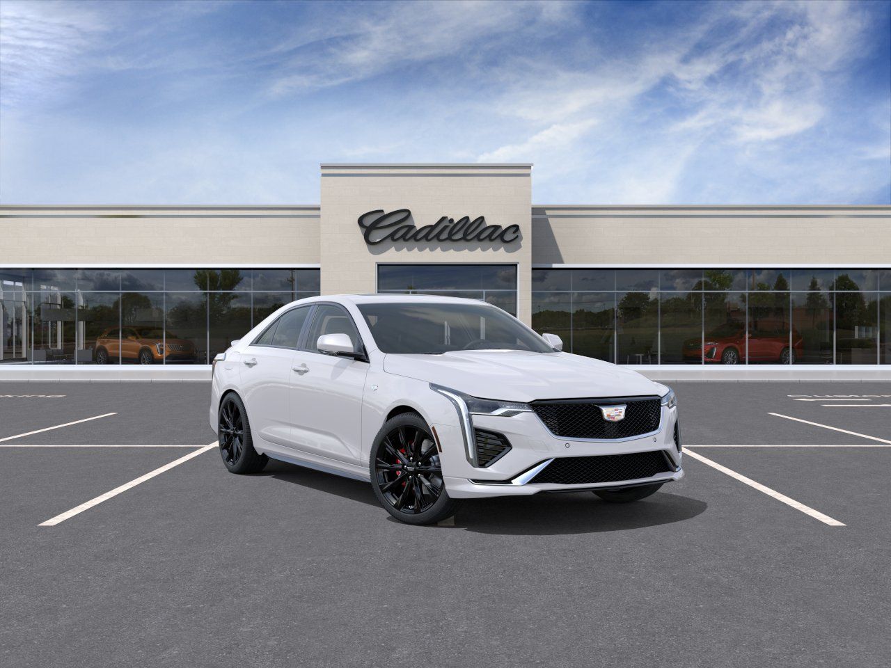 Photo view of 2025 Cadillac CT4 in White
