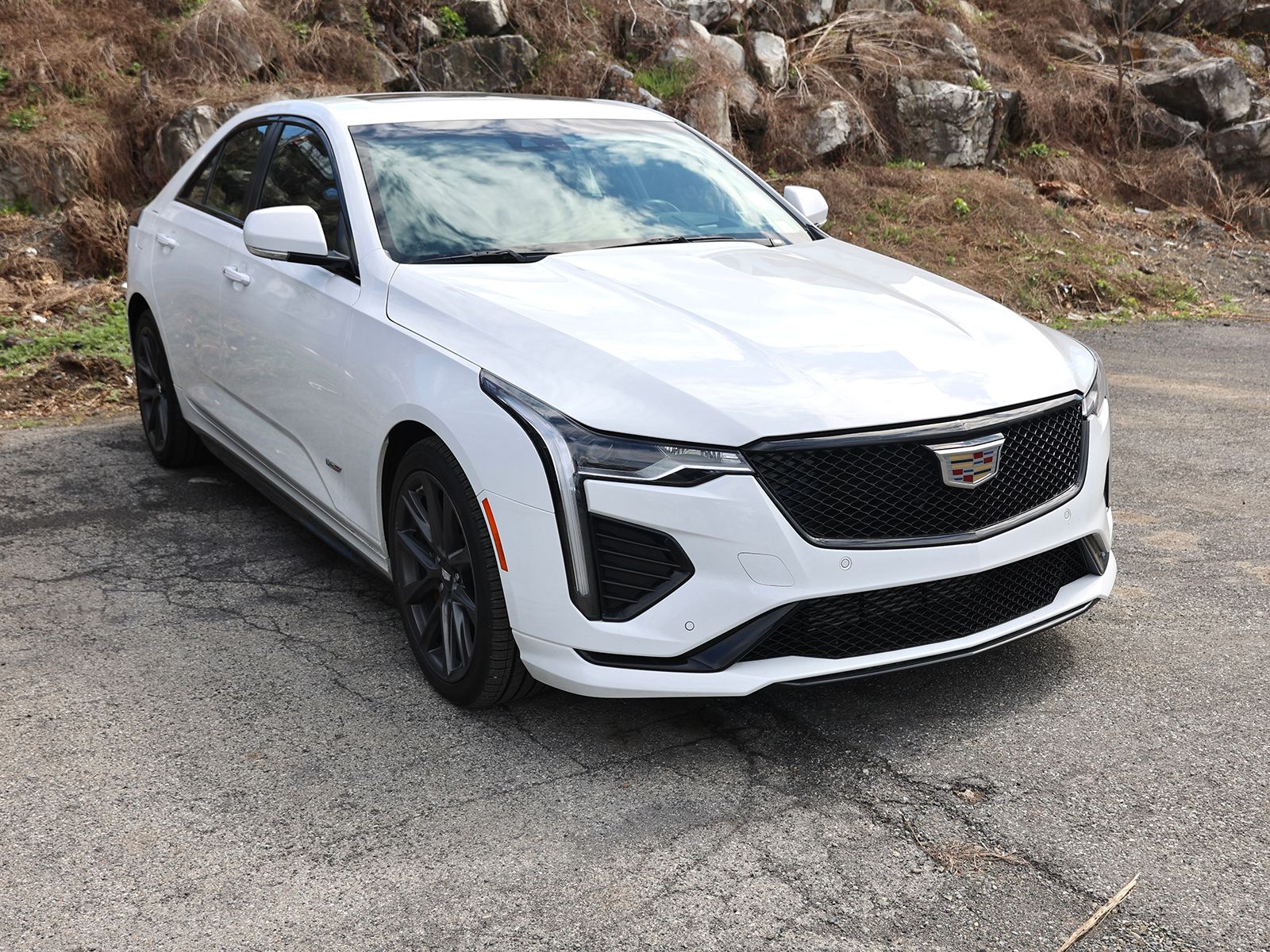 Photo view of 2024 Cadillac CT4-V in White