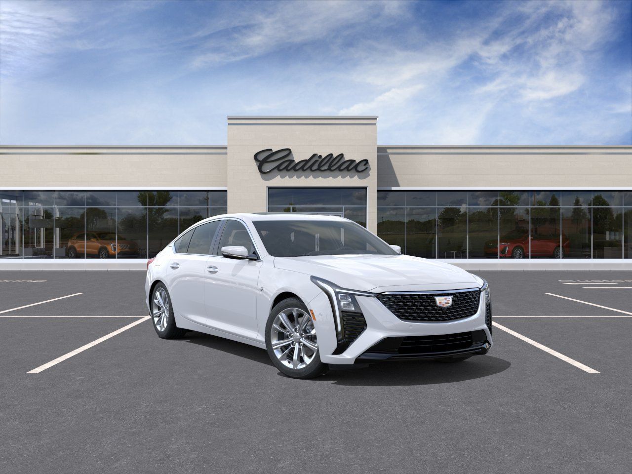 Photo view of 2025 Cadillac CT5 in White