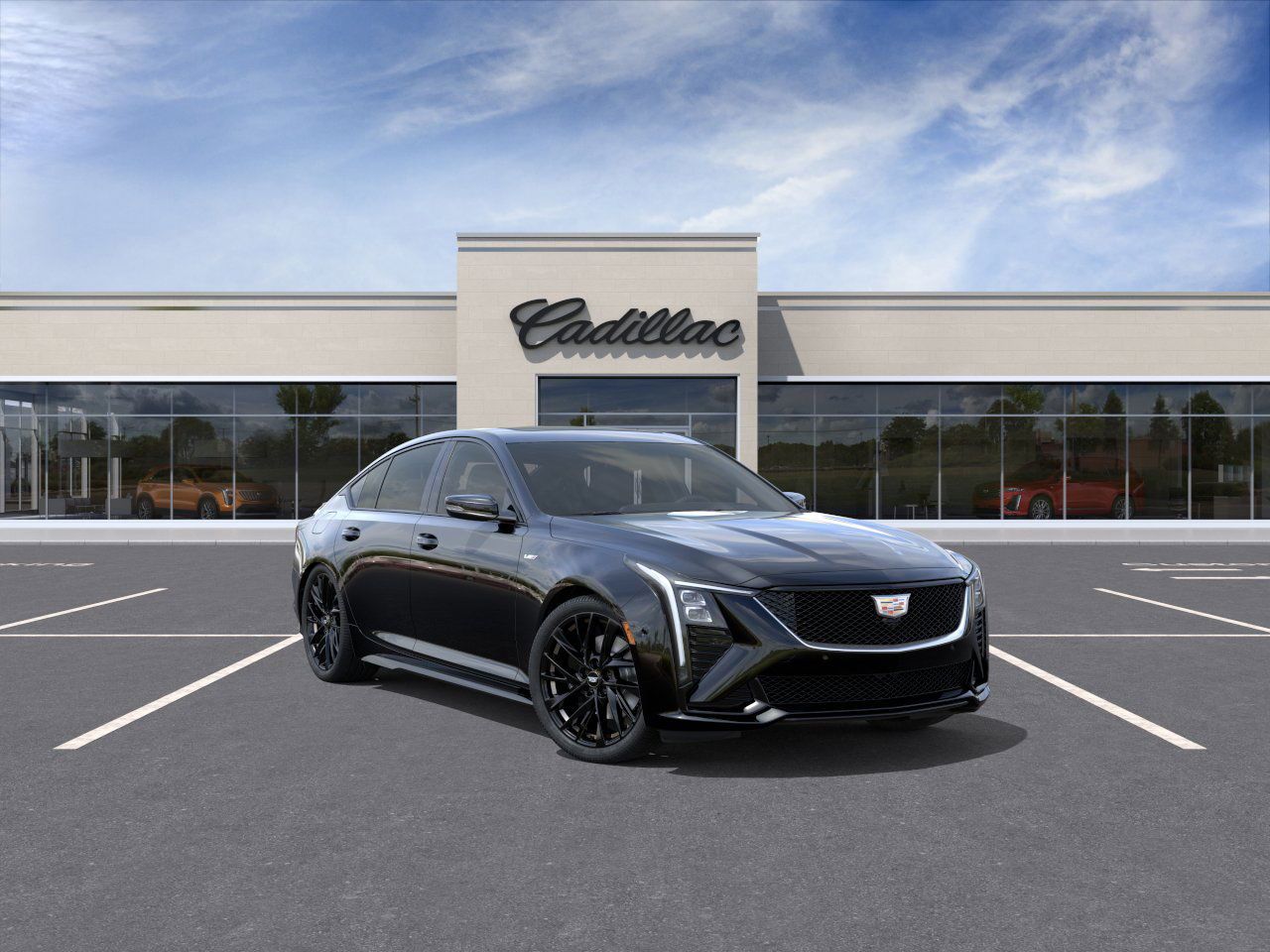 Photo view of 2026 Cadillac CT5-V in Black