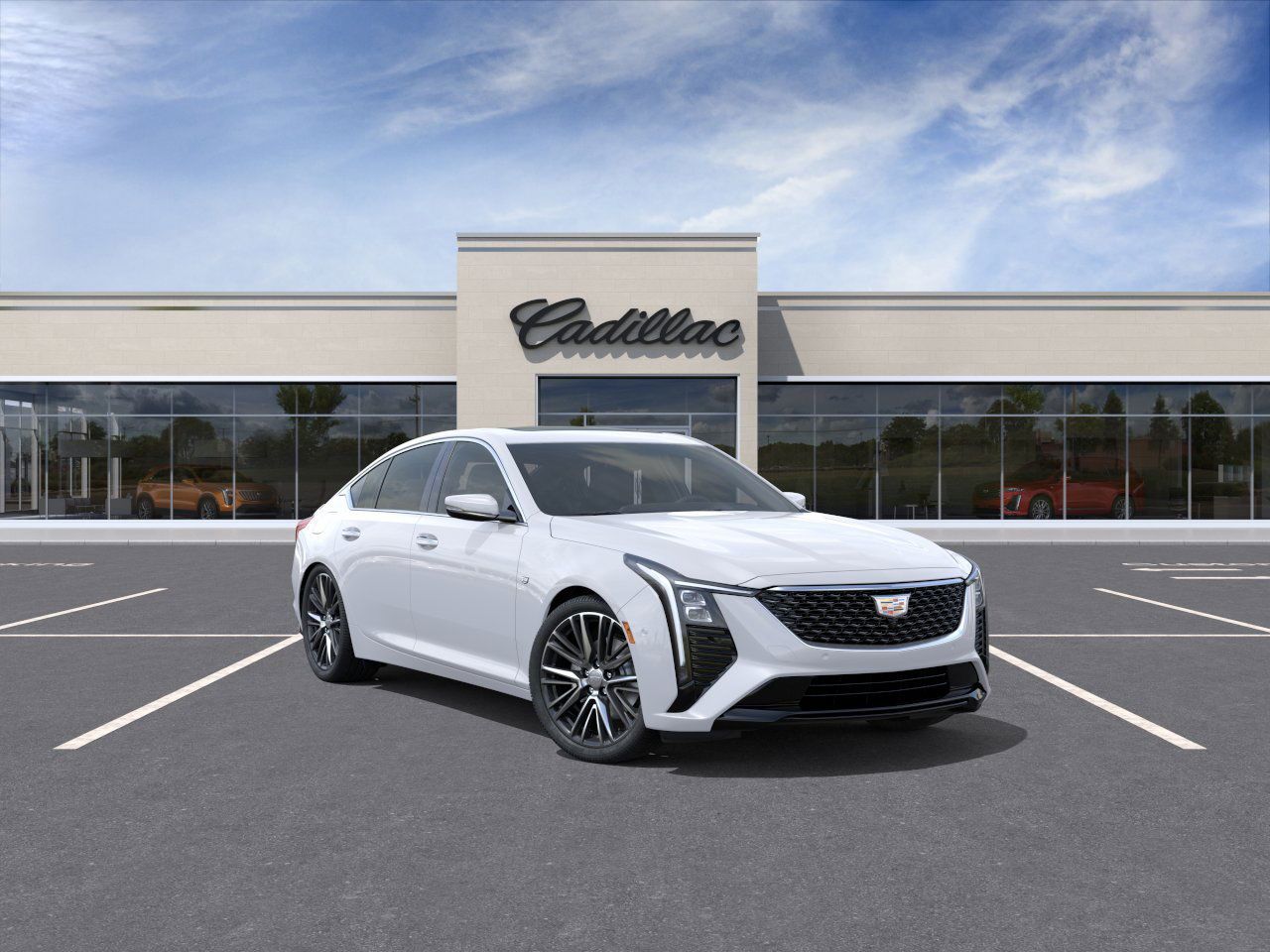 Photo view of 2026 Cadillac CT5 in White