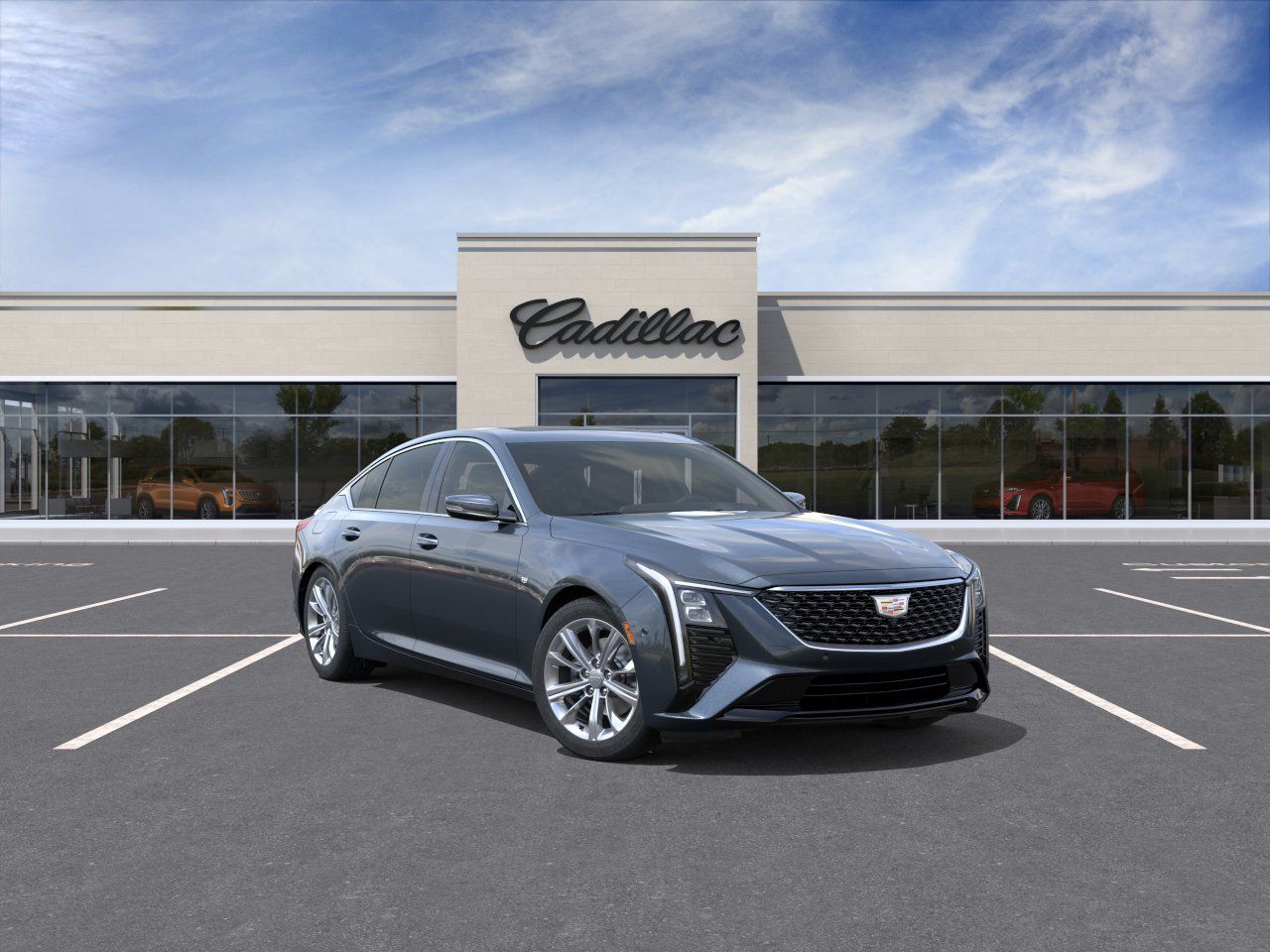 Photo view of 2026 Cadillac CT5 in Blue