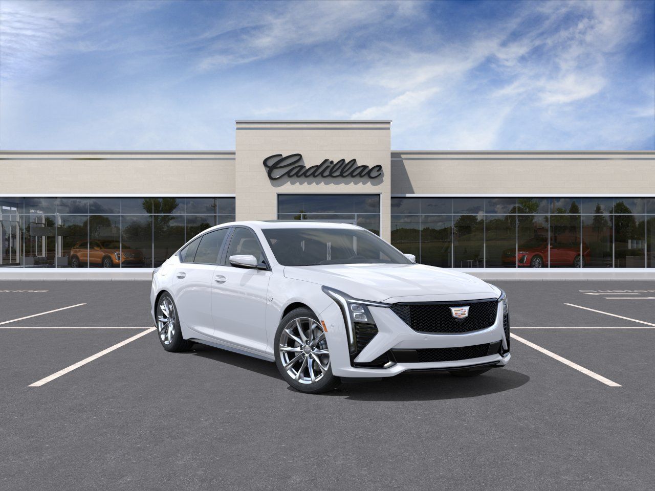 Photo view of 2026 Cadillac CT5 in White