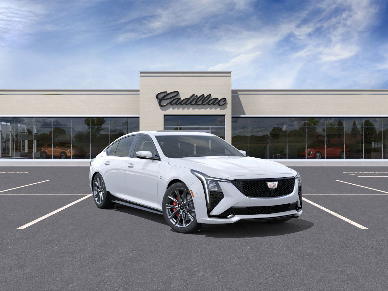 Photo view of 2026 Cadillac CT5 in White
