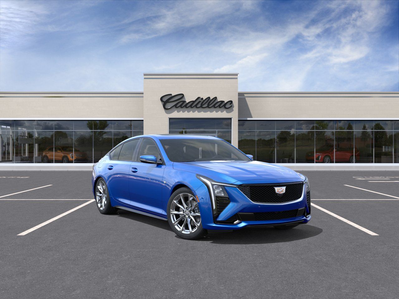 Photo view of 2026 Cadillac CT5 in Blue