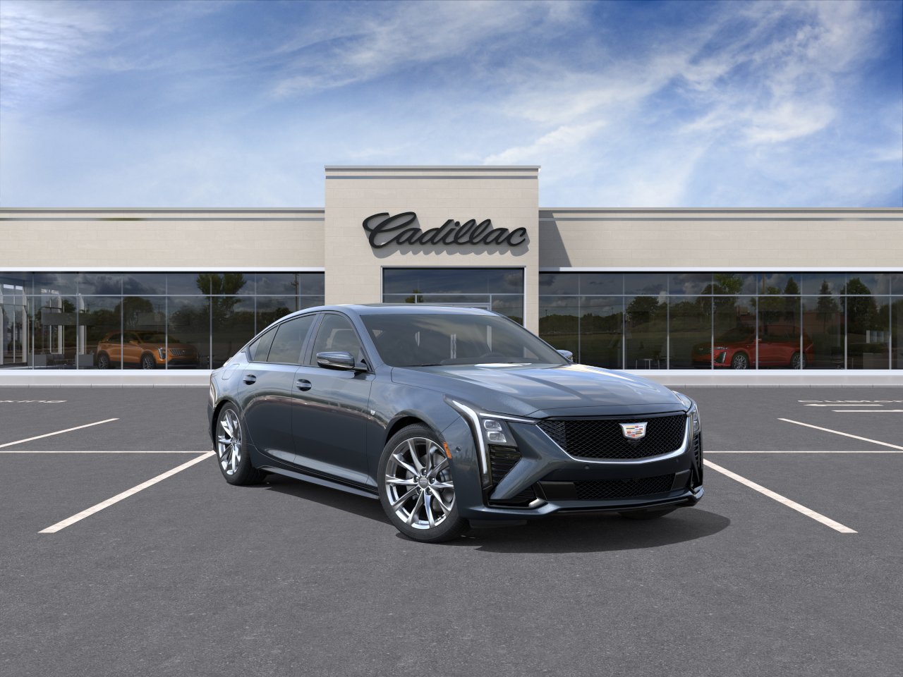Photo view of 2026 Cadillac CT5 in Blue