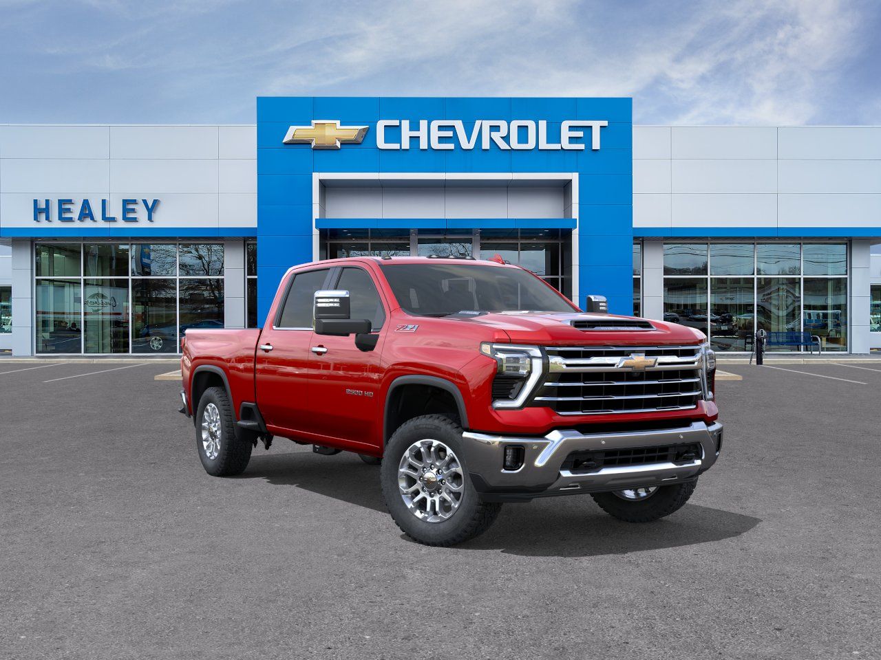 Photo view of 2026 Chevrolet Silverado 2500HD in Red