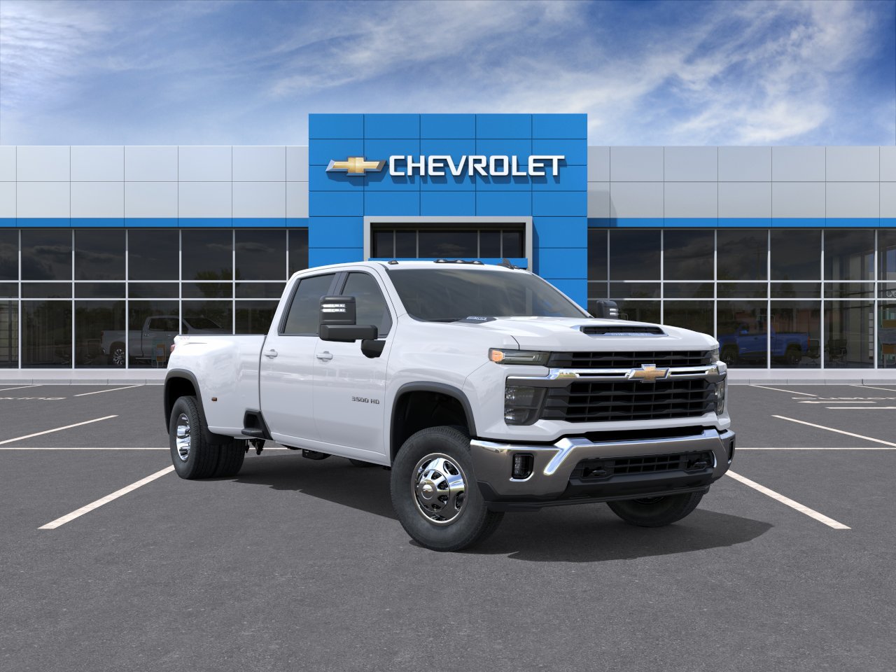 Photo view of 2026 Chevrolet Silverado 3500HD in White