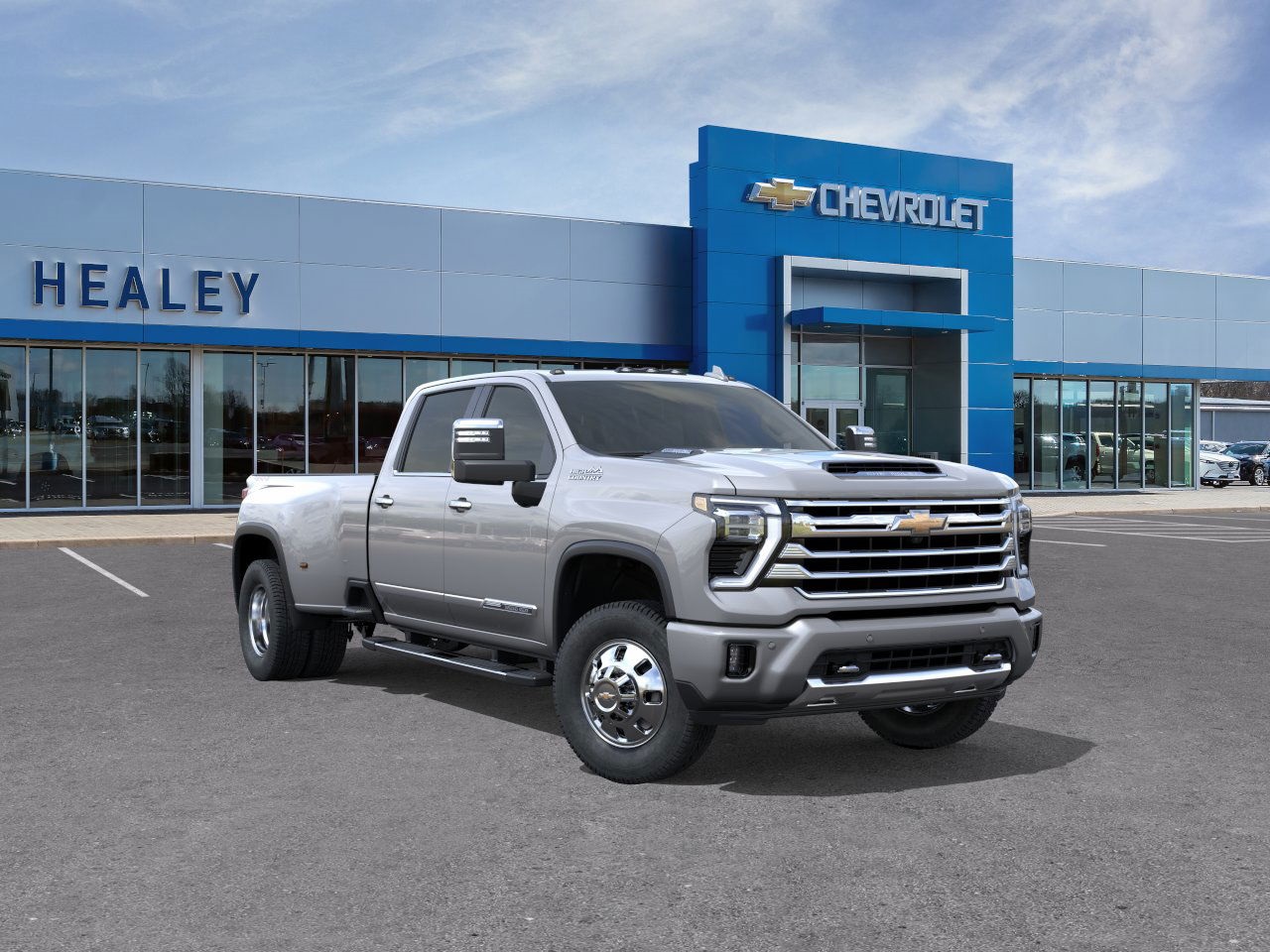 Photo view of 2026 Chevrolet Silverado 3500HD in Gray