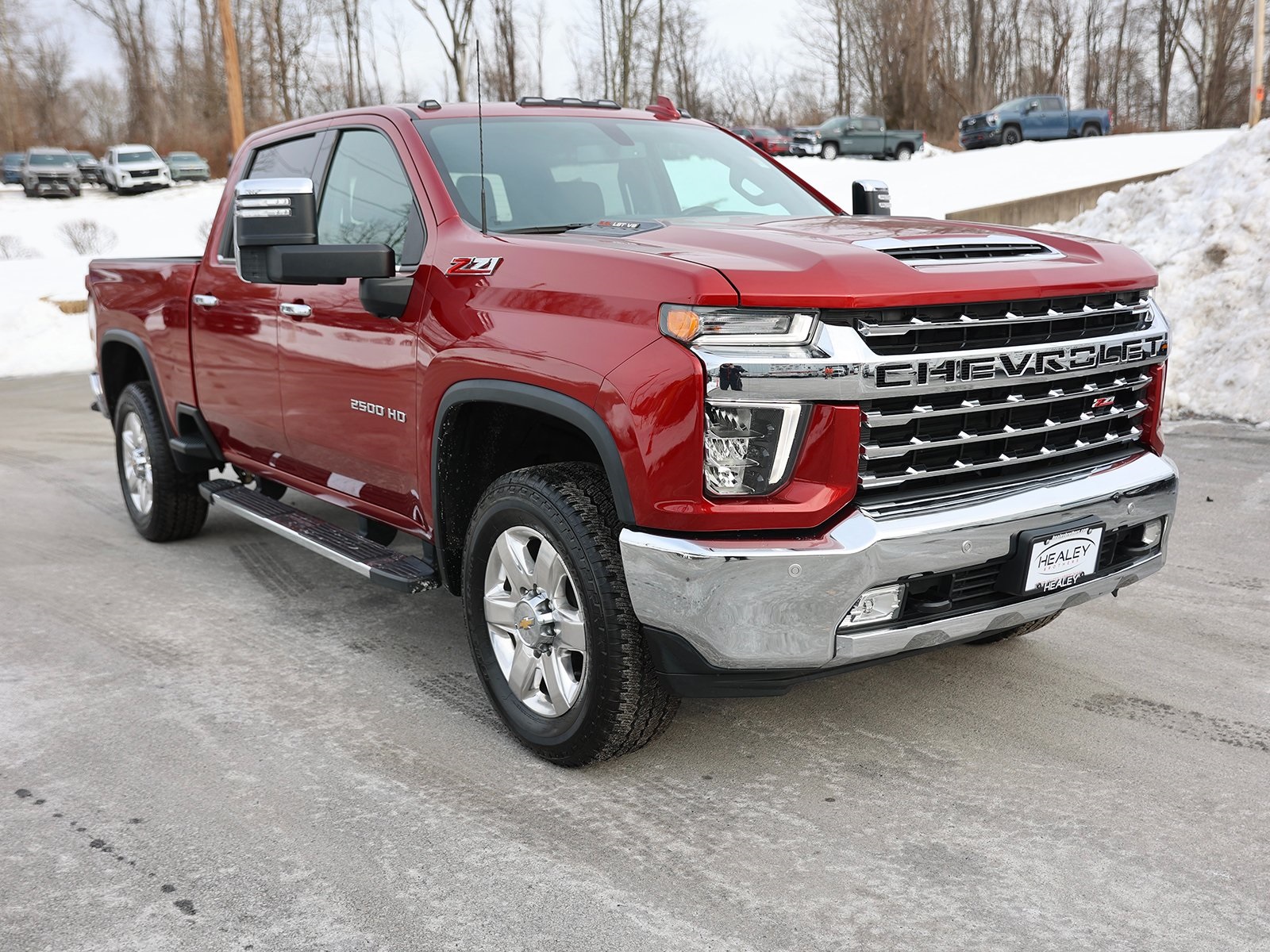 Photo view of 2022 Chevrolet Silverado 2500HD in Red