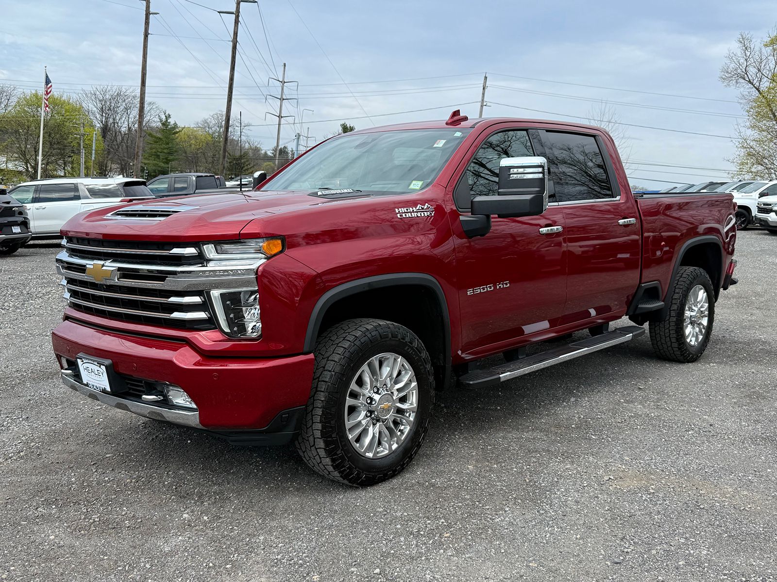 Photo view of 2022 Chevrolet Silverado 2500HD in Red