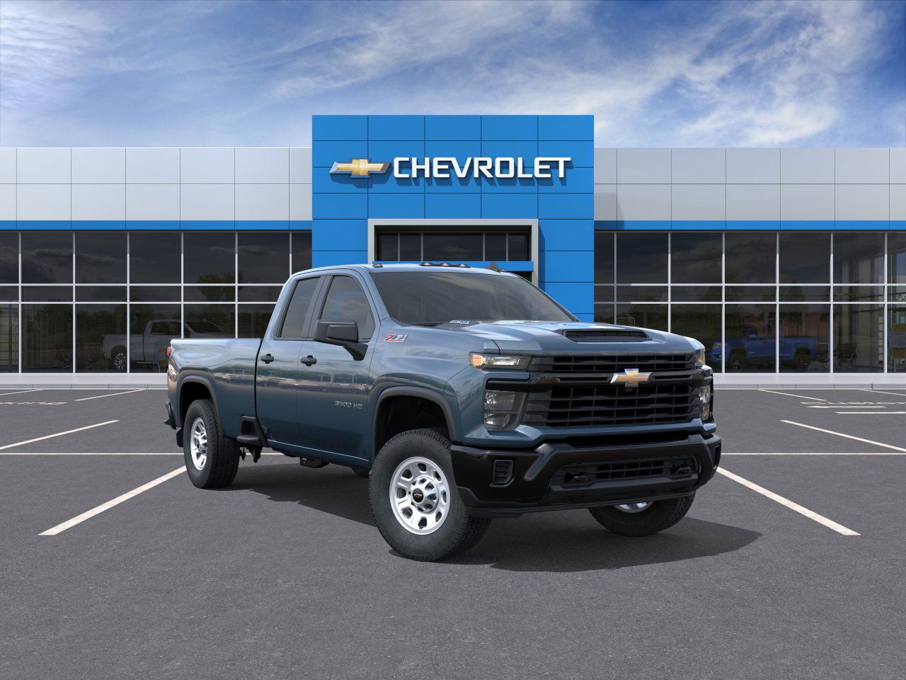 Photo view of 2026 Chevrolet Silverado 3500HD in Blue