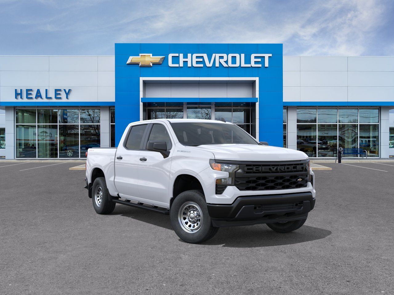 Photo view of 2026 Chevrolet Silverado 1500 in White