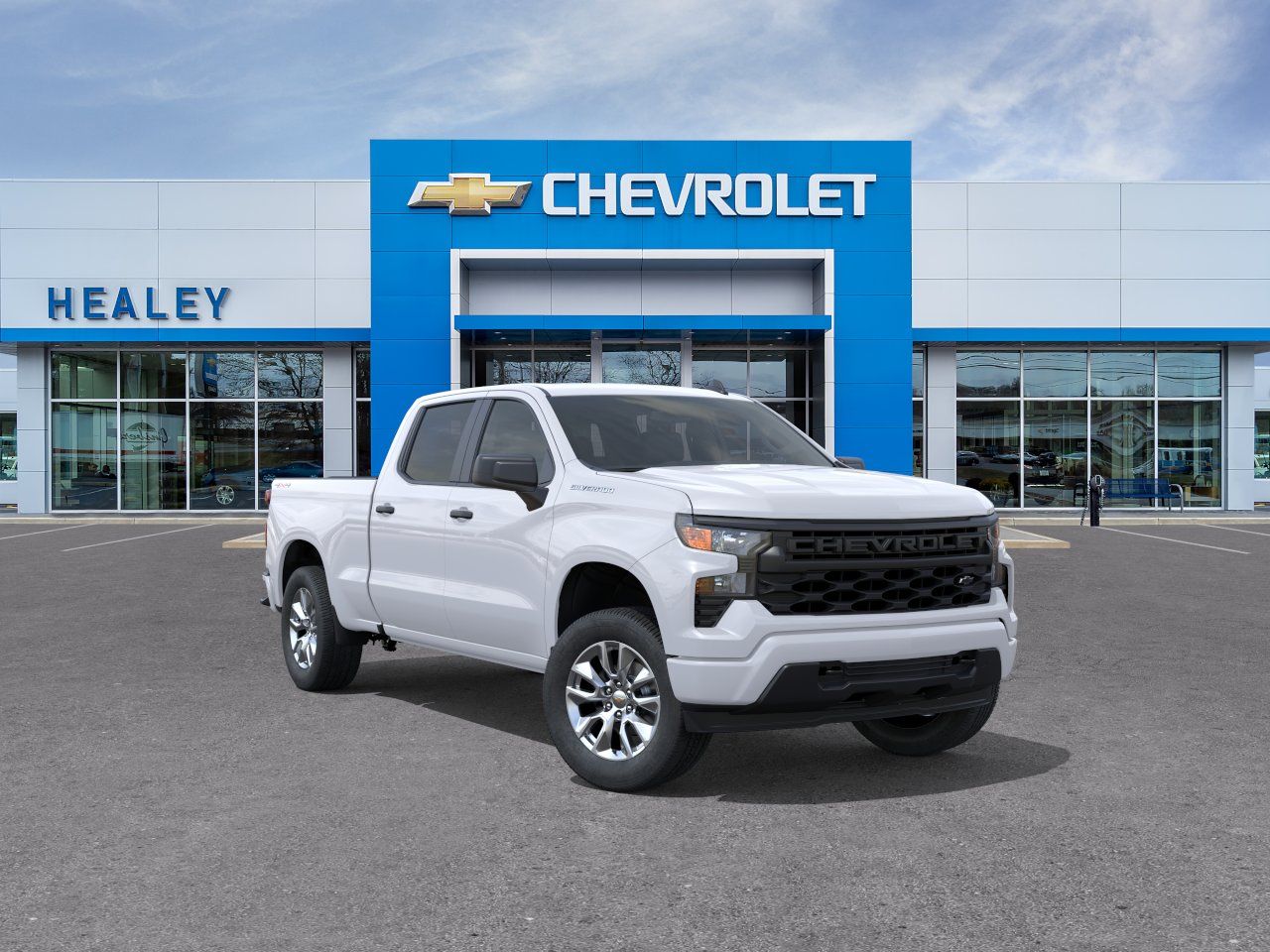 Photo view of 2026 Chevrolet Silverado 1500 in White