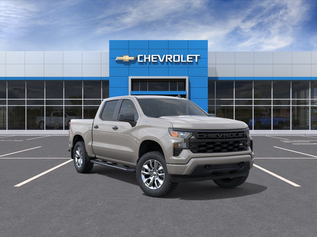 Photo view of 2026 Chevrolet Silverado 1500 in Tan