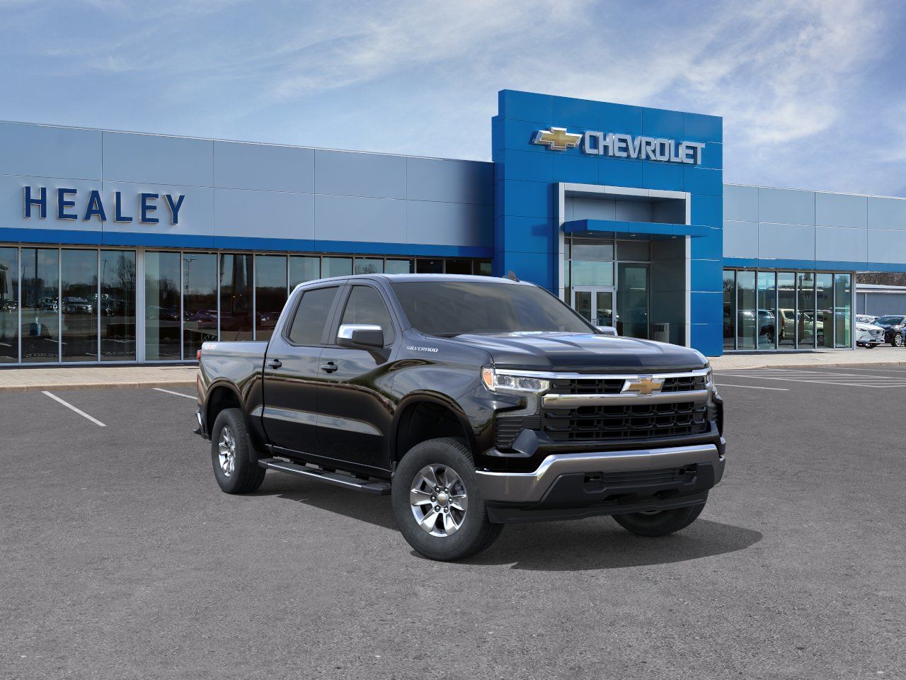 Photo view of 2026 Chevrolet Silverado 1500 in Black