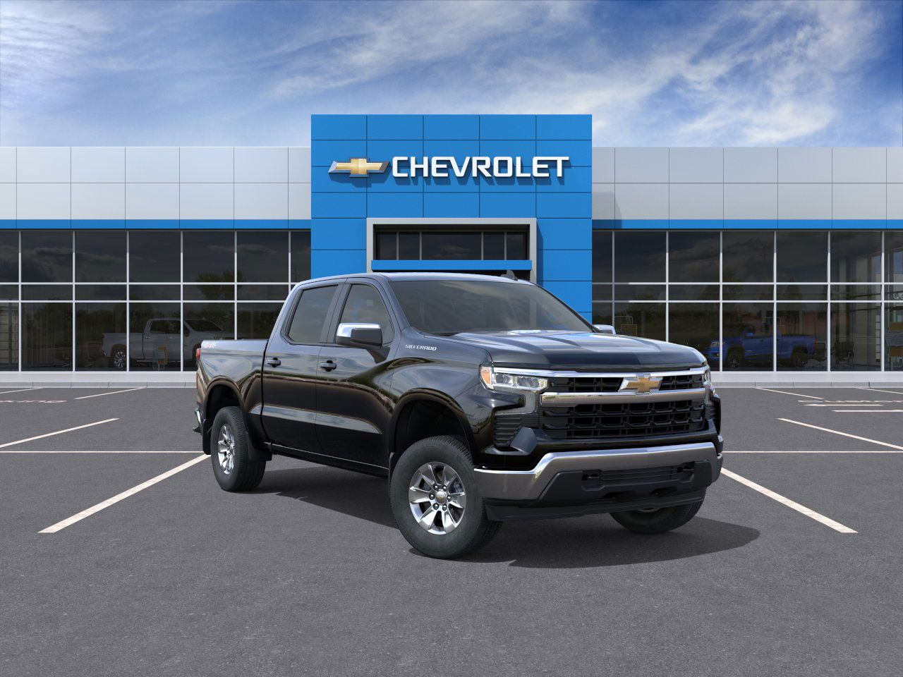 Photo view of 2026 Chevrolet Silverado 1500 in Black