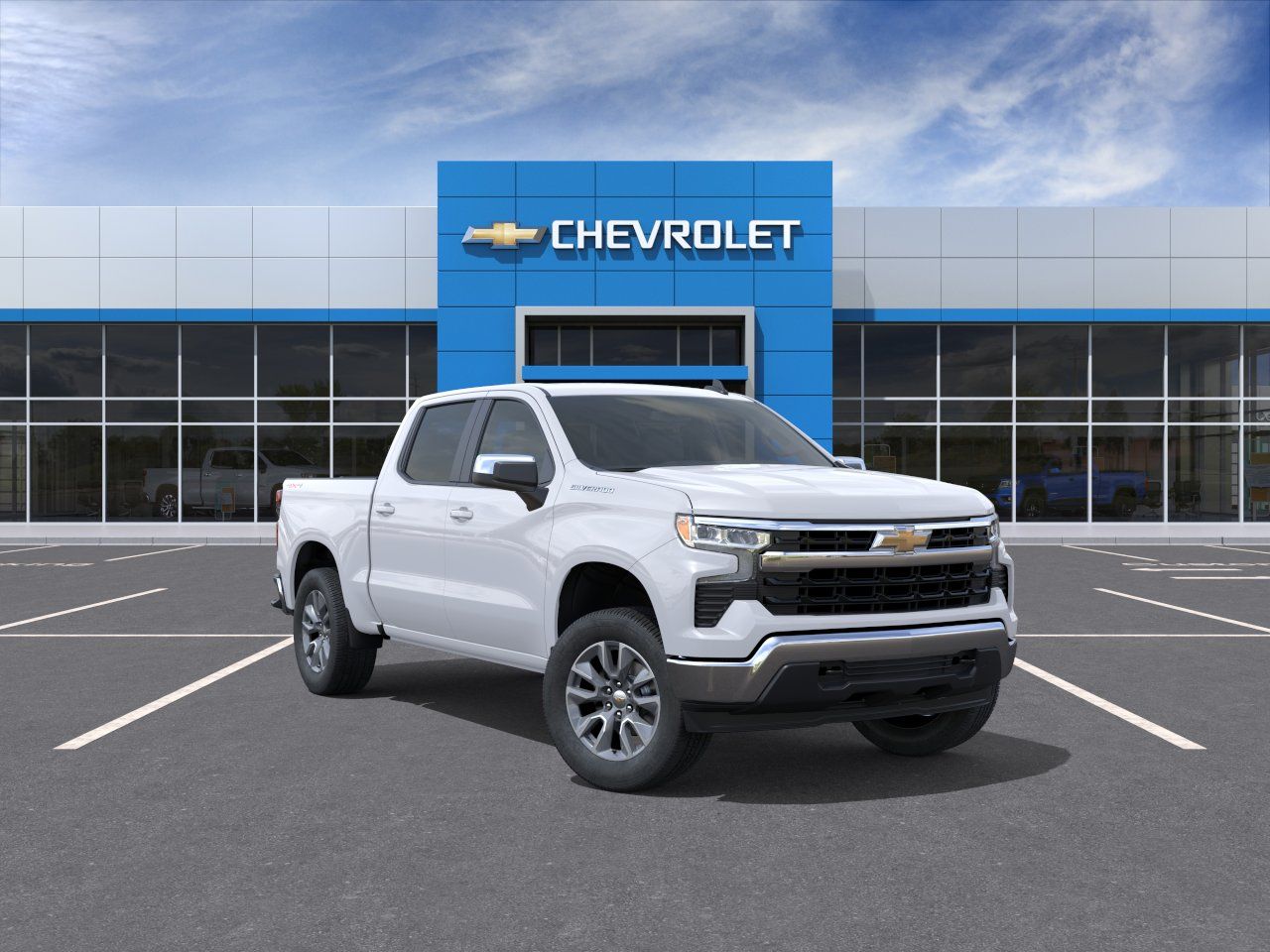 Photo view of 2026 Chevrolet Silverado 1500 in White
