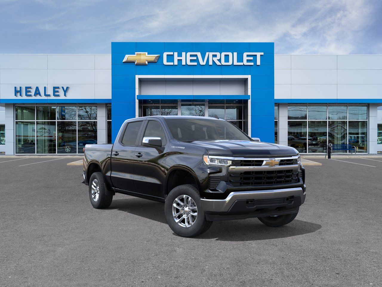 Photo view of 2026 Chevrolet Silverado 1500 in Black