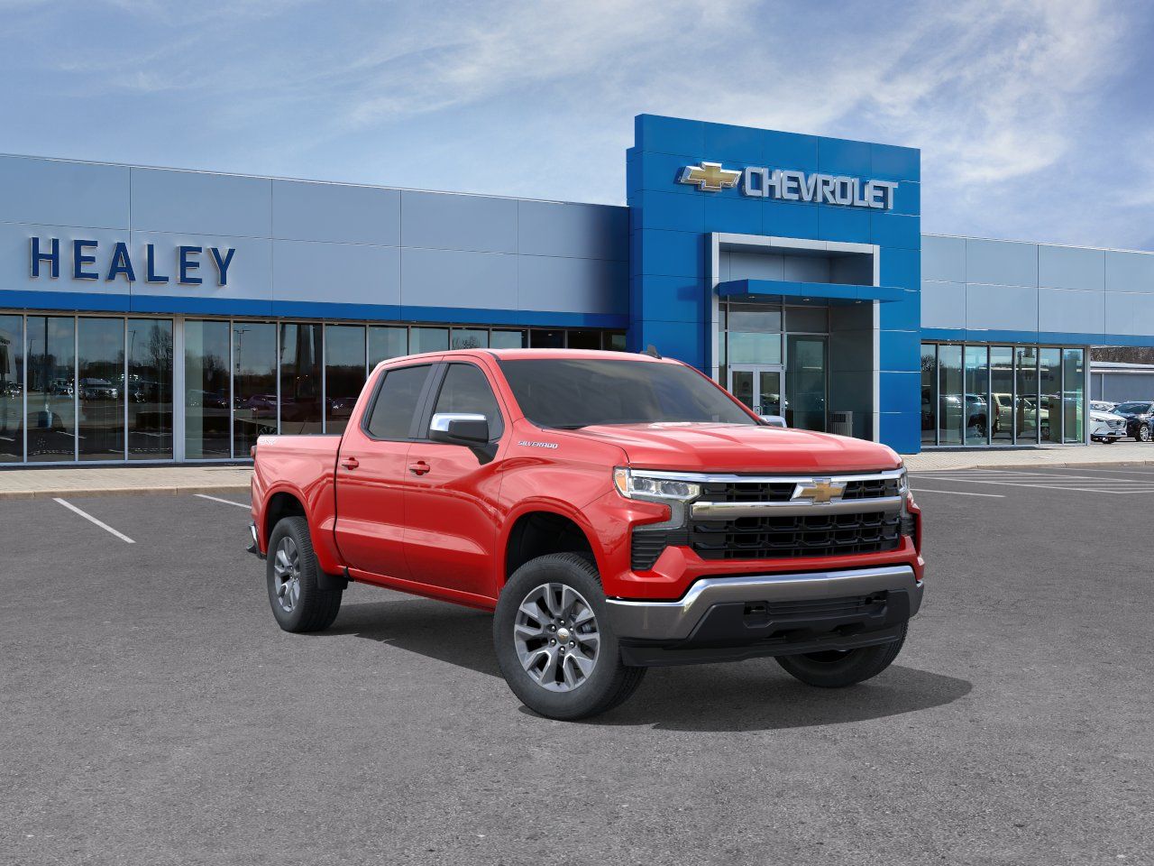 Photo view of 2026 Chevrolet Silverado 1500 in Red
