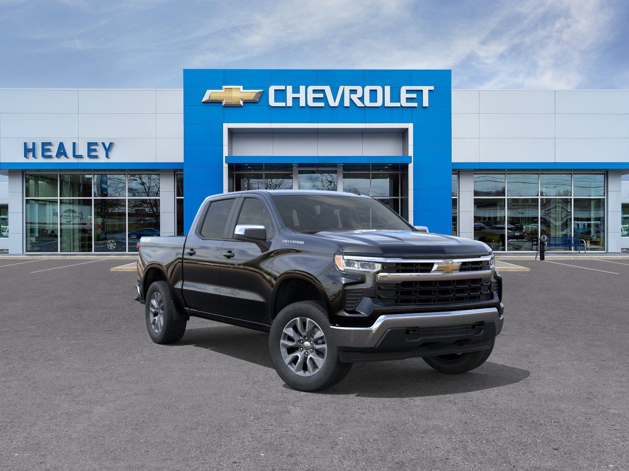 Photo view of 2026 Chevrolet Silverado 1500 in Black
