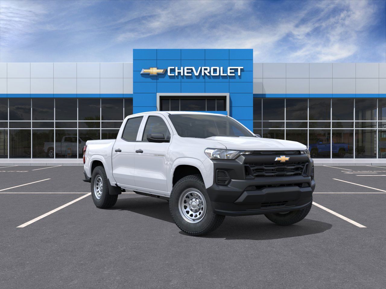 Photo view of 2025 Chevrolet Colorado in White
