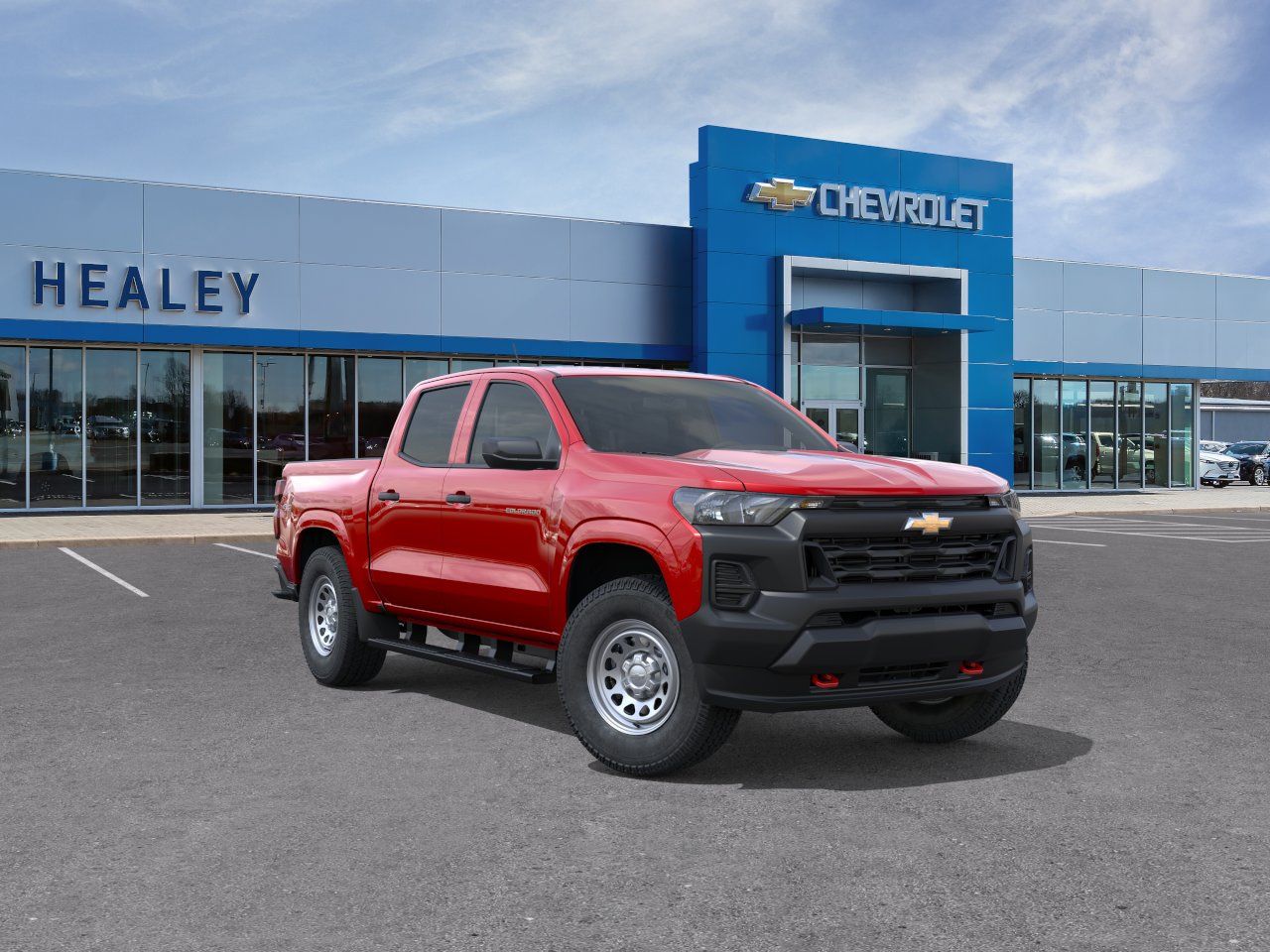 Photo view of 2026 Chevrolet Colorado in Red