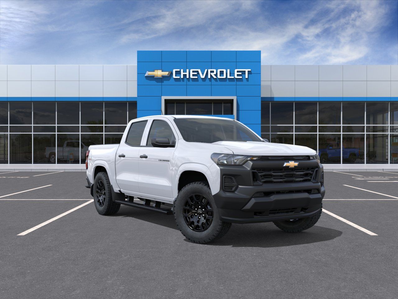 Photo view of 2026 Chevrolet Colorado in White
