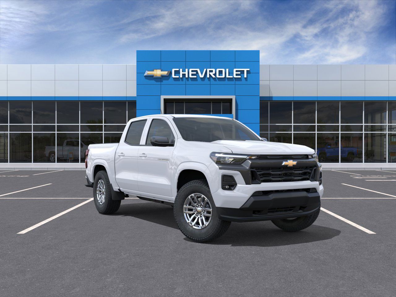 Photo view of 2026 Chevrolet Colorado in White